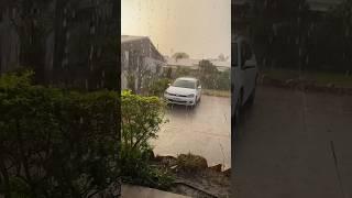 Bucketing down rain in Australia Tropical North #darwin #rainyday #rain #viral