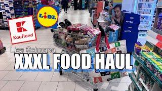 XXXL FOOD HAUL | WEIHNACHTSEINKAUF | KAUFLAND | LIDL | PENNY |