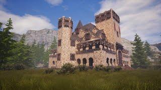 How To Build A Castle [ timelapse ] - Conan Exiles Age Of Sorcery