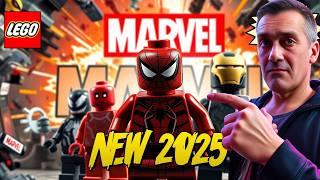 LEGO Marvel fans, unite! The sets for 2025 are coming!