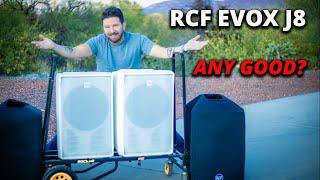 RCF EVOX J8 COLUMN ARRAY SPEAKERS THOUGHTS  IN 4 MINUTES