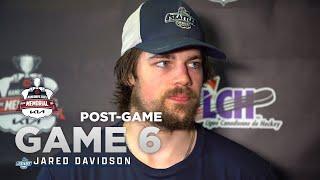 Thunderbirds Post-Game Media - Jared Davidson