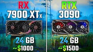 RX 7900 XTX vs RTX 3090 | Test in 6 Games