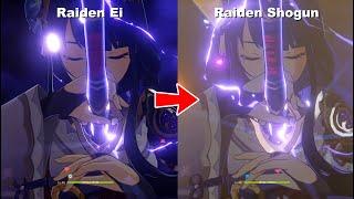 What if Players can switch both Ei & Shogun Burst voice | Genshin Impact