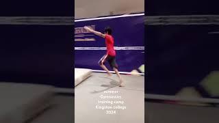 summer  Gymnastics training camp Kingston college 2024