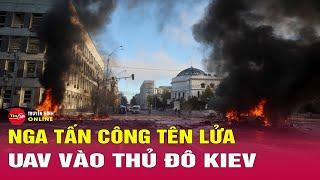 Cập nhật chiến sự Nga-Ukraine 17/6: Nga phóng loạt tên lửa và UAV làm rung chuyển Kiev | Tin24h