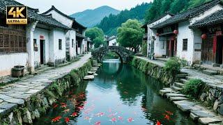 福建隐藏的千年古村，人与鲤鱼共生800年｜漫步鲤鱼溪 4K