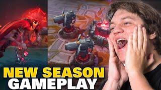 New Season Patch changes Gameplay | Scrims vs Rekkles, Baus, Nemesis & Co