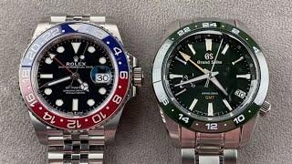 Rolex vs Grand Seiko: GMT Master II Pepsi vs Spring Drive GMT SBGE257 Comparison Test