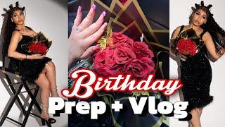 Birthday Prep Vlog | Nails + Hair + Photo Shoot