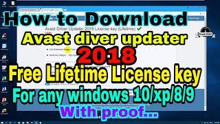 How to Download Avast Driver Updater 2018 License key (Lifetime) ️ WITH PROOF | Tech2Vlog