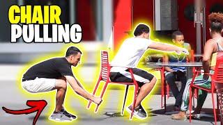 CHAIR PULLING PRANK