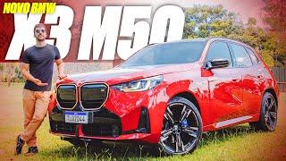 Novo BMW X3 M50 - MUDOU BASTANTE, TEM QUASE 400 CV E CUSTA R$ 625 MIL. VALE? SAIBA TUDO!