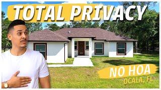 Privacy Living In Florida: Move-In Ready Home With 1.14 Acres Of Land With NO HOA/CDD!