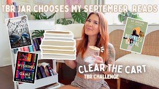 tbr jar picks my september reads  clear the cart episode 06