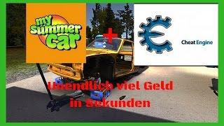 My Summer Car + CheatEngine unendlich viel Geld [DEUTSCH]