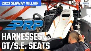 Comfortable and Secure: PRP Harness and GT/S.E. Seat Installed In Our Segway Villain