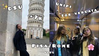 DSU стипендия в Италии +7000 евро/Как поступить в Tor Vergata,Rome  и на foundation,Pisa