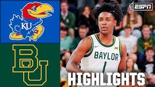 Kansas Jayhawks vs. Baylor Bears | Full Game Highlights | ESPN College Basketball