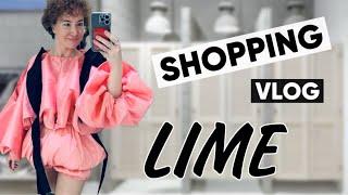 LIME шопинг vlog с примеркой | обзор новой коллекции #lime #шопингвлог