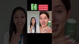 VIRAL green mask stick #skintok #skincare #blackheads #acne #pores #greenmaskstick