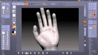 Скульптинг кисти в ZBRUSH
