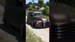 1947 Chevy Panel  Street Truck Street Rod Cruising Low