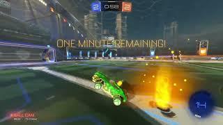 back at Rocket League. also this happened 