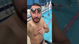 Провел пробное занятие для новичков #swimming