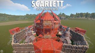 SCARLETT | THE BEST 2x1 SOLO/DUO RUST BUNKER BASE