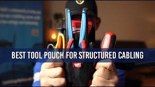 Best Tool Pouch for Low Voltage and Structured Cabling