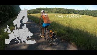  Gravelbike Tour: Österreich - Tschechien - Slowakei - Ungarn