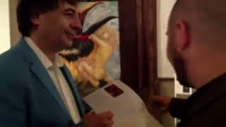 KANEVSKY LIVE SIGNING AUTOGRAPHS AT PALERMO BIENNALE