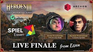 LIVE FINALE FROM ESSEN | Heroes of Might & Magic III: The Board Game | 02.10.2024