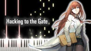 Piano Tutorial - Steins;Gate Opening - Hacking to the Gate