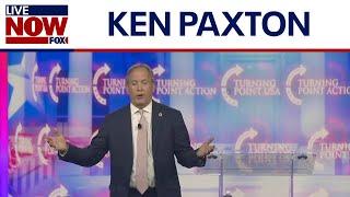 Texas AG Ken Paxton speaks at Turning Point USA event