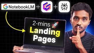 Create Stunning Landing Pages in 2 Minutes Using AI! (for FREE)