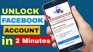 How to open Locked Facebook Account in 2 minutes | Unlock Facebook ID W/O Proof