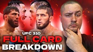 UFC 311 Makhachev vs Tsarukyan Full Card Breakdown / Picks and Predictions