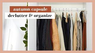 CAPSULE WARDROBE | Minimalismus: Ich stelle meine Herbst Capsule Wardrobe zusammen und miste aus!