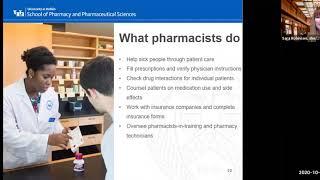 UB Academic Signature Series: School of Pharmacy and Pharmaceutical Sciences Fall 2020 Presentation