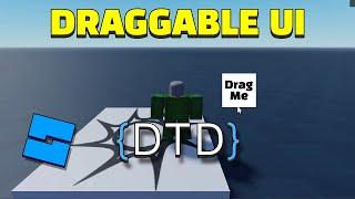 How to make Draggable UI Elements - Roblox Scripting Tutorial