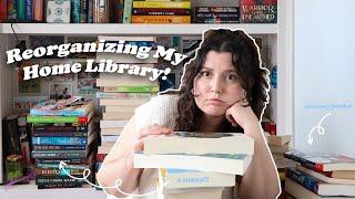 organizing my DREAM home library ️