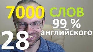 ВЫУЧИМ 7000 СЛОВ СУПЕР ТРЕНИРОВКА АНГЛИЙСКИЙ ЯЗЫК 28 АНГЛИЙСКИЕ СЛОВА С ТРАНСКРИПЦИЕЙ И ПЕРЕВОДОМ