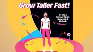 "How to Increase Height Naturally & Medically | Best Tips & Treatments to Grow Taller !!