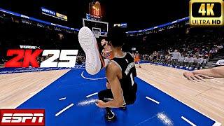 NBA 2K25 PC Next Gen Mods (4K60) | Spurs vs Thunder | Ultra Settings