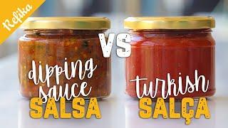 Great Homemade Canned Salsa  and Homemade Turkish Salça Recipe  the Refika Way