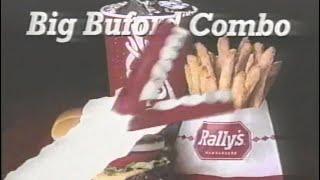 1996 Rally's Big Buford Burger Combo Commercial