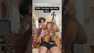 POV: You Buy Your First Viola