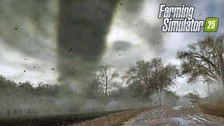 I Chased a Tornado in Farming Simulator 25